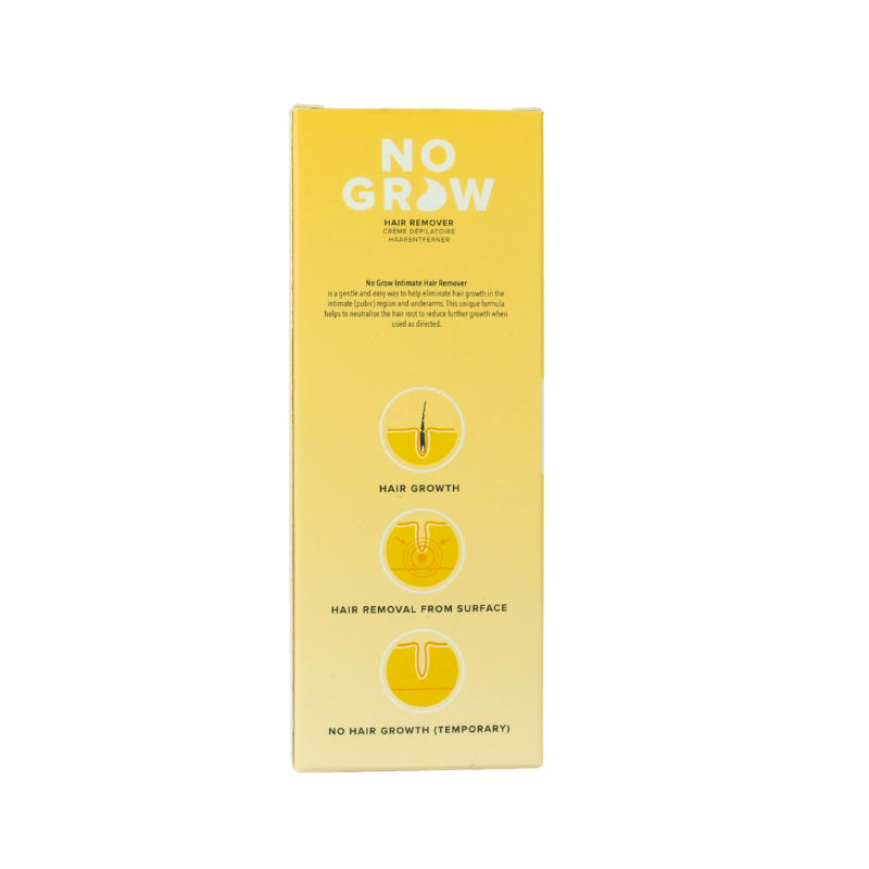 No Grow - Intimate Area Hair Removal Cream and Growth Inhibitor (Male & Female) - 3 FL OZ