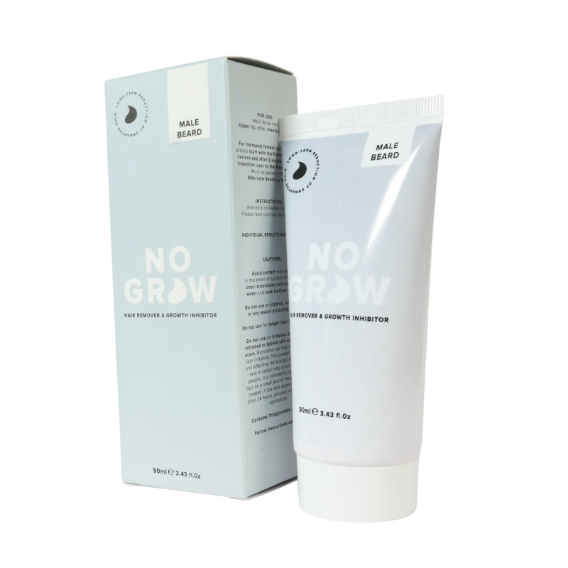 No Grow - Male Beard Hair Remover & Growth Inhibitor - 3 FL OZ